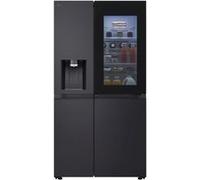 LG InstaView GSXE91EVAD Frigorifero Side-by-Side Door-in-Door, Classe D, 628L, Wi-Fi, Senza allaccio, UVnano, Black Steel