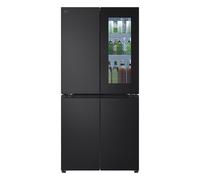 LG InstaView GMV860EPDE Frigorifero Multidoor Slim, Classe E, 530L, Wi-Fi, Linear Cooling, Essence Matte Black