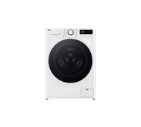 LG D4R5010TSWS Lavasciuga 10/6kg AI DD, Serie R5 Classe D, 1400 giri, TurboWash 360, Vapore, Eco Hybrid, Bianca