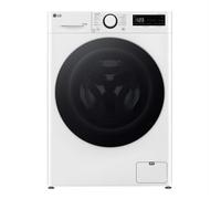 LG D4R5010TSWS Lavasciuga 10/6kg AI DD, Serie R5 Classe D, 1400 giri, TurboWash 360, Vapore, Eco Hybrid, Bianca