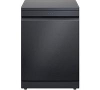 LG Lavastoviglie libera installazione QuadWash Serie 3, Classe A 43dB 14 coperti, Vapore, Auto-apertura, Wi-Fi Nera - DF375HMS Nera