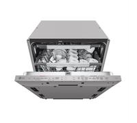 LG Lavastoviglie a scomparsa totale QuadWash Serie 4, Classe A 43dB 14 coperti,Vapore, Info Light,Cerniere sliding Noble Steel - DB476TXSW Noble Steel