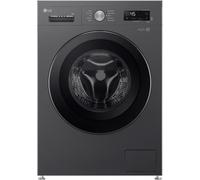 LG F4NX1009NMB Lavatrice smart 9kg, Classe A, 1400 giri, 6 Motion, Allergy Care, Black