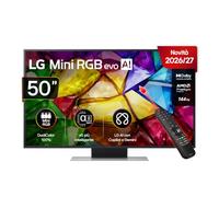 LG Mini RGB 50 pollici Serie MRGB87 50MRGB87B6B, Smart TV 4K, RGB Primary Color Pro, DualColor 100% DCI-P3/Adobe RGB, Dolby Vision & Atmos, webOS con Gemini e Copilot, Motion Booster 288, TV 2026