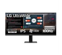 LG 29U511A Monitor UltraWide 21:9 29" IPS, WFHD (2560x1080), HDR10, 100Hz, sRGB 99%, HDMI, DisplayPort, Uscita Cuffie, Schermo Antiriflesso, Reader Mode, Flicker Safe, Nero
