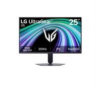LG Monitor Gaming Ultragear™ 25G523B-B.AEU | Serie G5 (2026) | 25 pollici | IPS 16:9 | 200Hz | 1ms (GtG) | FHD 1920x1080 | sRGB 99% | HDR10 | AMD FreeSync Premium™ e NVIDIA G-Sync™