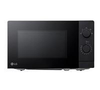 LG MS2082H - Microonde, 20 l, 700 W, 5 livelli di potenza, funzione scongelata, interno facile da pulire, blocco dei bambini, compatto e sicuro, bianco