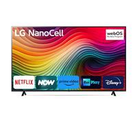 LG NanoCell 75'' 81 Series 2024, 75NANO81T6A, 4K Smart TV, α5 Gen7 Processor, 20W, 3 HDMI, Filmmaker Mode, Game Optimizer, Alexa, Wi-Fi, webOS 24, Pointer Remote Control, Ashed Blue [Energy Class G]