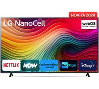 LG NanoCell 75NANO82T6B TV LED, SMART TV, 75 ", LED, UHD 4K, Processore a5 4K gen 7 con AI, Ashed Brown
