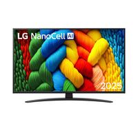 LG NanoCell AI 43NANO81A6A TV Serie NANO81 43'' 4K, α7 Gen8, HDR10, 20W, 3 HDMI con Game Optimizer, Smart TV WebOS 25 LG