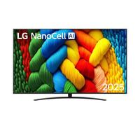 LG NanoCell AI 86NANO81A6A TV Serie NANO81 86'' 4K, α7 Gen8, HDR10, 20W, 3 HDMI con Game Optimizer, Smart TV WebOS 25