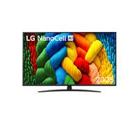LG NanoCell AI NANO81 55NANO81A6A TV, SMART TV, 55,00 ", Direct-LED, UHD 4K, Processore a7 Gen8 4K con AI, Nero