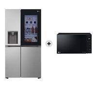 LG InstaView GSGV80PYLD Frigorifero Side-by-Side , Classe D, 635L, Wi-Fi, Con allaccio