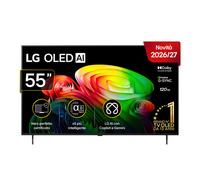 LG OLED AI 55'' Serie B6 OLED55B65LA, 4K, Nero perfetto, Dolby Vision, Processore α8 Gen3, 120Hz, G-Sync, SMART TV 2026