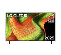 LG OLED AI B5 TV 55 pollici, Smart TV 4K, Processore α8 Gen2, webOS con AI, Dolby Vision e Atmos, Gaming con VRR, GSYNC e FreeSync 4K@120Hz, 4 HDMI 2.1, Alexa, OLED55B56LA 2025