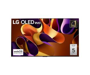 LG OLED evo 83'', Serie G4 2024, OLED83G45LW, Smart TV 4K, Design One Wall, Processore α11, Brightness Booster Max, 60W, Dolby Vision, Wi-Fi 6, 4 HDMI 2.1 4K@144Hz, GSYNC, VRR, ThinQ AI, webOS 24