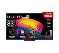LG OLED evo AI 83 Pollici, Serie C6 2026 Smart TV 4K - OLED83C66LB | Hyper Radiant Color, Reflection Free Premium, Processore ?11 Gen3, Dual AI Engine, Dolby Vision & Atmos, VRR, G-Sync 4K@165Hz