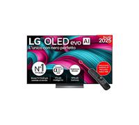 LG OLED evo AI C5 OLED65C54LA TV OLED, SMART TV, 65 ", Processore a9 Gen8 4K con AI, Charcoal Black, Classe F