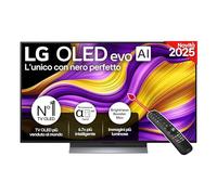 LG OLED evo AI G5 TV 48 pollici, Smart TV 4K, Base da appoggio inclusa, Processore α11 Gen2, Brightness Booster, webOS con AI, Dolby Vision e Atmos, VRR e GSYNC 4K@144Hz, OLED48G56LS 2025
