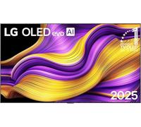 LG OLED evo AI G5 TV 77 pollici, Smart TV 4K, Staffa a muro inclusa, Processore α11 Gen2, Brightness Booster Ultimate, webOS con AI, Dolby Vision e Atmos, VRR e GSYNC 4K@165Hz, OLED77G54LW 2025