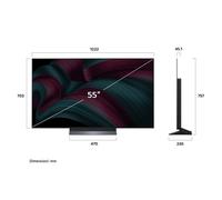 LG OLED evo AI OLED55C55LA TV Serie C5 55'' 4K, α9 Gen8, Brightness Booster, 40W
