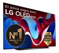 LG OLED evo C4 AI 83'' Serie OLED83C44LA, 4K, 4 HDMI, Dolby Vision, SMART TV 2024