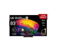 LG OLED83C66LB.API evo 4K webOS HDR 120 Hz Wi-Fi Bluetooth TV OLED, SMART TV, 83 ", OLED, UHD 4K, Processore a11 AI 4K Gen3, Nero