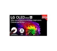 LG OLED83G64LW TV OLED, SMART TV, 83 ", OLED, OLED 4K, Processore intelligente α11 AI Processor 4K Gen3, Argento, Classe D