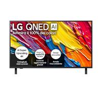 LG QNED AI QNED84 TV 43 pollici, Smart TV 4K, Processore α7 Gen8, Dynamic QNED Color, Design Ultra Slim, webOS con AI e telecomando puntatore AI, Gaming con VRR 4K@60Hz, 43QNED84A6C 2025