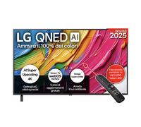 LG QNED AI 55QNED80A6A TV Serie QNED80 55'' 4K, α7 Gen8, HDR10, 20W, 3 HDMI con Game Optimizer, Smart TV WebOS 25 LG