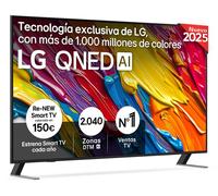 LG QNED AI 65QNED84A6C 165,1 cm (65 ) 4K Ultra HD Wifi Smart TV Nero - Nouvo