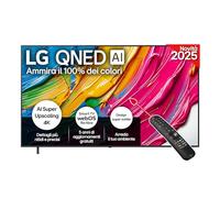 LG TV QNED80 AI 86 pollici 4K α7 Gen8 webOS AI VRR 4K@60Hz Nero – 86QNED80A6A