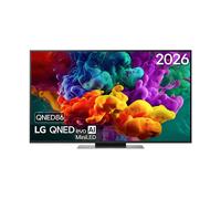 LG QNED evo AI 65QNED86B6B TV QNED, SMART TV, 65 ", Mini LED, UHD 4K, Processore intelligente α8 AI Processor 4K Gen3, Nero