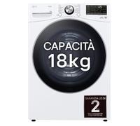 Lg Asciugatrice a Pompa di Calore 18 Kg Rh18u8avcw Bianco
