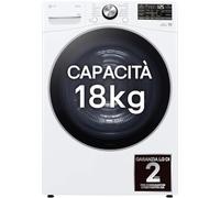 Lg Asciugatrice a Pompa di Calore 18 Kg Rh18u8avcw Bianco