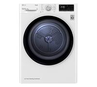 LG RH90V5AV5N Asciugatrice Smart a Carica Frontale 9kg, Serie V9, Classe A++, Condensazione con Pompa di Calore DUAL Inverter, Eco Hybrid, Condensatore Autopulente, Allergy Care, Wi-Fi, Bianca