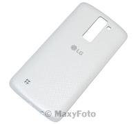 LG RICAMBI COVER RETRO ORIGINALE COPERCHIO POSTERIORE COPRIBATTERIA K8 LTE WHITE