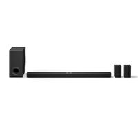 LG S90TR - Barra audio intelligente, 670 W di potenza e 7.1.3 canali, altoparlanti doppi posteriori wireless, 3 altoparlanti verticali, audio surround Dolby Atmos e DTS: X, Hi-Res 24 bit/96 kHz