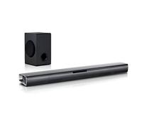 LG SJ2 altoparlante soundbar 2.1 canali 160 W, nero