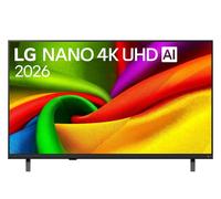 LG NANO 4K UHD AI NU85 43NU850B6LA TV LED, SMART TV, 43 ", Processore a7 Gen9, Charcoal Black