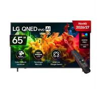 LG 65QNED80B6B TV QNED EVO AI 65" SMART TV MINILED UHD 3XHDMI EX