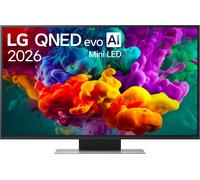 LG QNED evo AI MiniLED 50 pollici Serie QNED86B 50QNED86B6B, Smart TV 4K, Dolby Vision, Processore α8 Gen3, AI Magic Remote, webOS con Gemini e Copilot, Spessore 29,7mm, Motion Booster 288, TV 2026