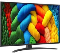 LG Smart TV 55 Pollici 4K Ultra HD Display NanoCell Sistema WebOS Processore a7 Gen8 Classe G colore Nero - 55NANO81A6A.API