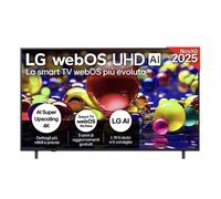 LG UHD AI 65UA74006LB TV webOS Serie UA74 65'' 4K, α7 Gen8, HDR10, 20W, 3 HDMI con Game Optimizer, Smart TV WebOS 2025