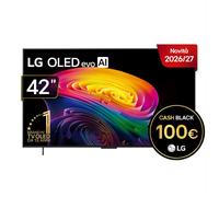Lg Televisore evoAI Tv Lg OLED42C66LB API SERIE C6 evo AI Charcoal black 8806096754153