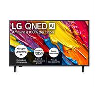 LG QNED AI QNED84 TV 43 pollici, Smart TV 4K, Processore α7 Gen8, Dynamic QNED Color, Design Ultra Slim, webOS con AI e telecomando puntatore AI, Gaming con VRR 4K@60Hz, 43QNED84A6C 2025