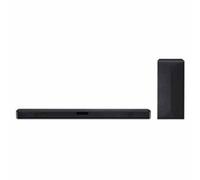 LG SN4 Soundbar TV Bluetooth 300W 2.1 Canali con Subwoofer Wireless, Tecnologia DTS Virtual:X, Dolby Digital, AI Sound Pro, Ingresso Ottico, USB, HDMI, Nero