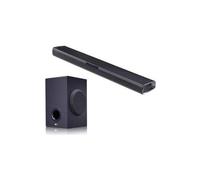 LG - Soundbar SQC1 160W 2.1 canali Dolby Digital Subwoofer wireless Colore Nero