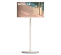 StanbyME Schermo personale da 27'' Touchscreen orientabile, Design a stelo con ruote, Batteria integrata, Wi-Fi, WebOS 22 - 27ART10AKPL Bianco