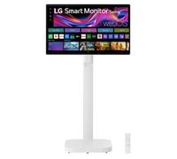 LG Swing 32U889SA Schermo Personale 32" 4K Touch, base con rotelle, webOS